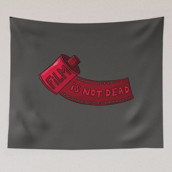 Item preview, Film is not dead - 35mm film roll - Red designed and sold by MOREDANKMEMES.