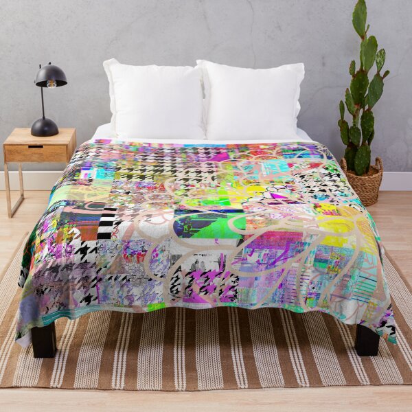 Item preview, Glitzy Houndstooth Glitchy Glam designed and sold by thebrightspotco.