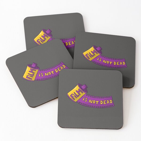 Item preview, Film is not dead - 35mm film roll - Purple & Yellow designed and sold by MOREDANKMEMES.