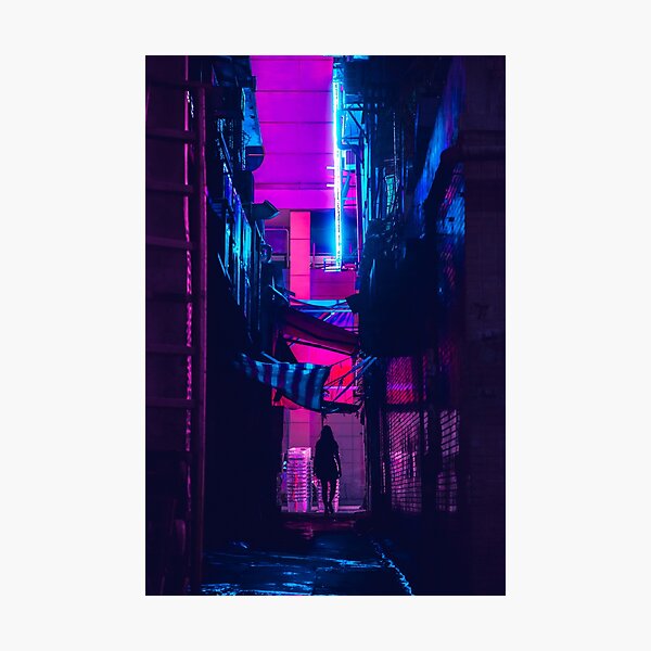 Hong Kong Outrun Photographic Print