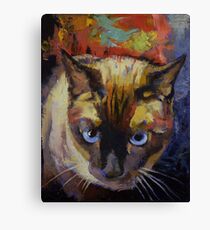 Seal Point Siamese Canvas Print