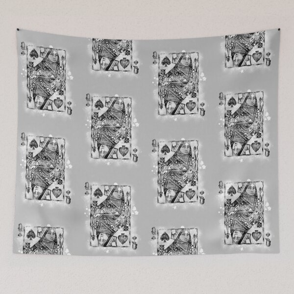 Item preview, Queen of Spades designed and sold by GeekyMcGeekface.