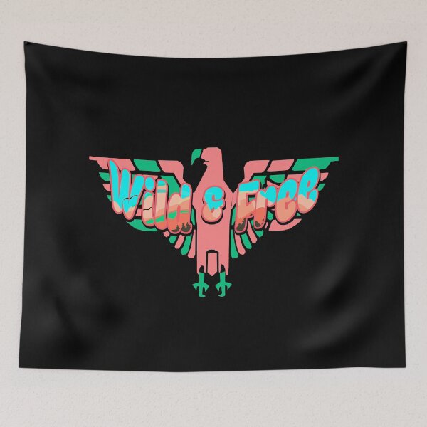 Item preview, WILD N FREE HAWK designed and sold by Spoof-Tastic.