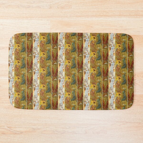 Item preview, Four seasons nouveau women vintage art - Alphonse Mucha designed and sold by Vintage Designs +.