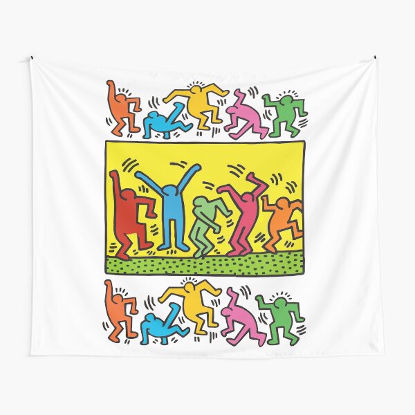 Walk but dance Tapestry