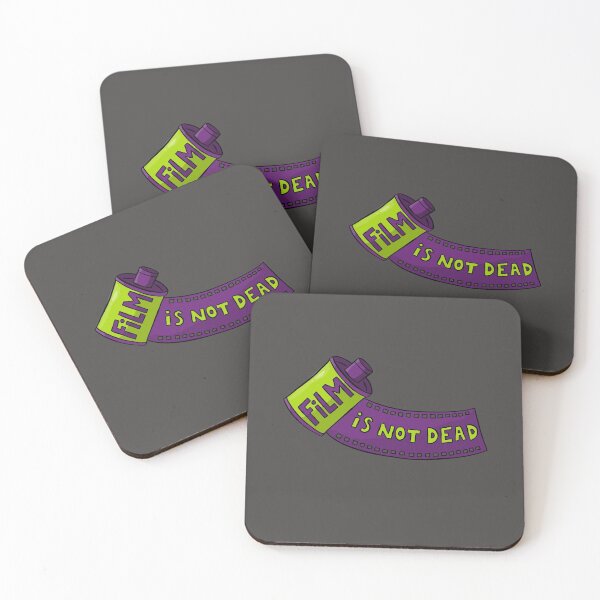 Item preview, Film is not dead - 35mm film roll - Purple & Green designed and sold by MOREDANKMEMES.
