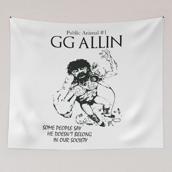 Item preview, GG Allin Public Animal #1 designed and sold by ourkid.