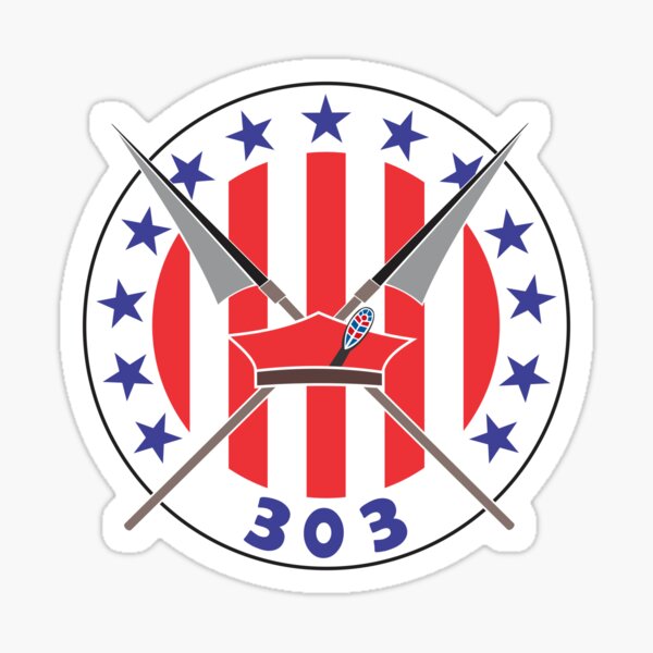 No.303 Polish Fighter Squadron RAF - Clean Style Sticker