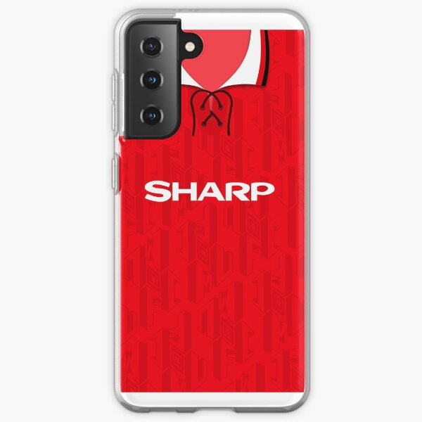 Manchester United 1992 Home Samsung Galaxy Flexible Hülle
