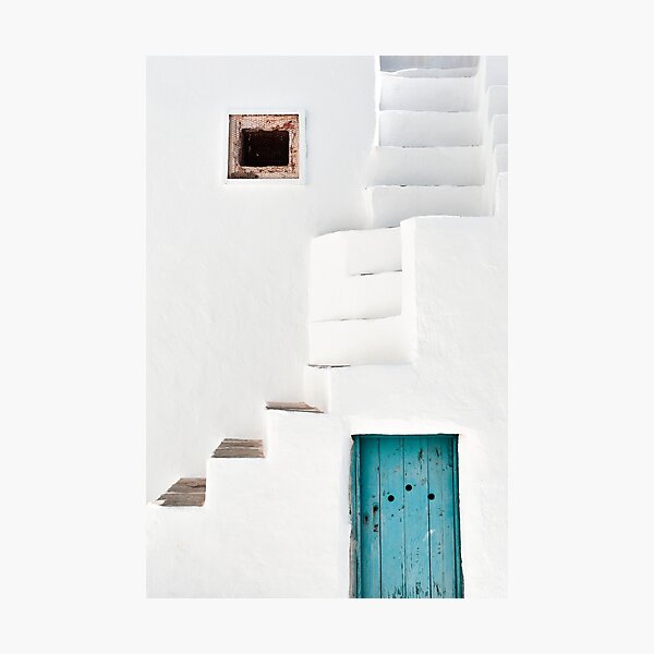Item preview, Climbing Stairs, Sifnos Greece designed and sold by PrintsProject.