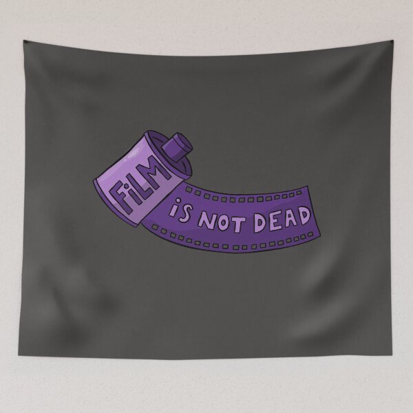 Item preview, Film is not dead - 35mm film roll - Purple designed and sold by MOREDANKMEMES.