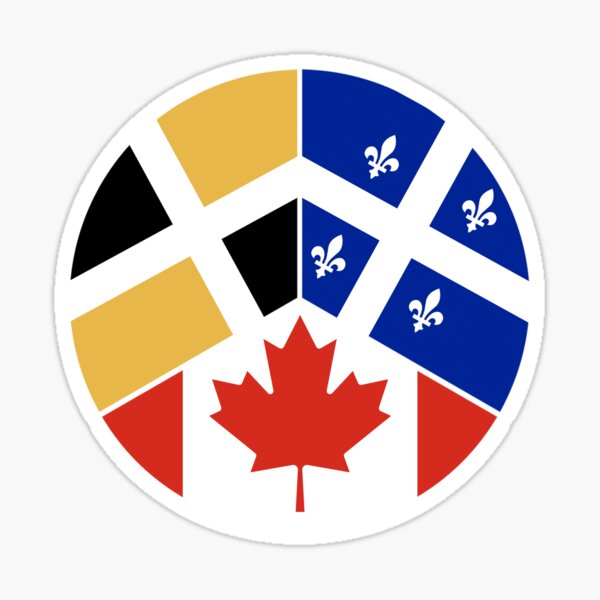 "Lévis Quebec Canada Flag" Sticker for Sale by Celticana Redbubble