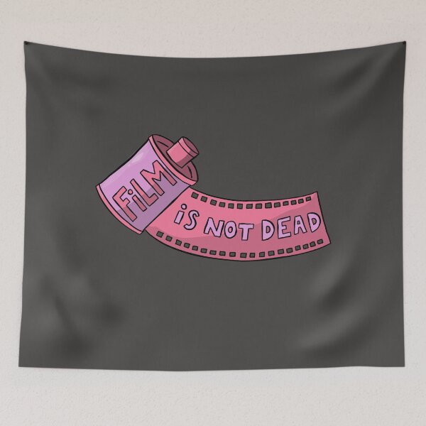 Item preview, Film is not dead - 35mm film roll - Pink designed and sold by MOREDANKMEMES.
