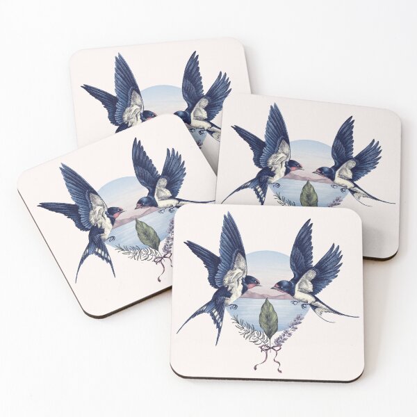 Item preview, Swallows in the Summer designed and sold by Riveros.