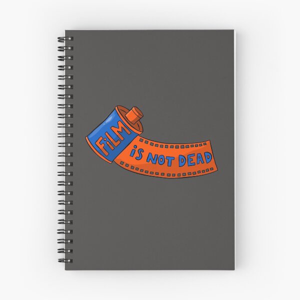 Item preview, Film is not dead - 35mm film roll - Orange & Blue designed and sold by MOREDANKMEMES.
