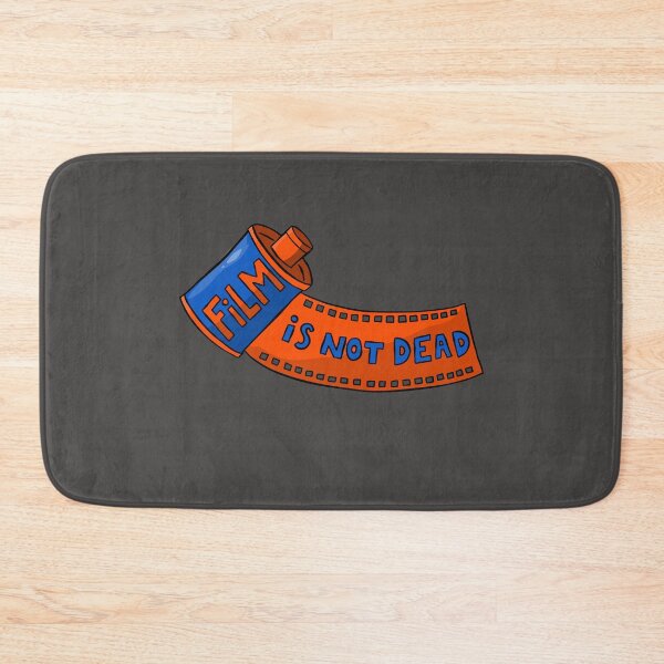 Item preview, Film is not dead - 35mm film roll - Orange & Blue designed and sold by MOREDANKMEMES.
