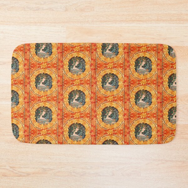 Item preview, Art nouveau woman vintage art - Alphonse Mucha designed and sold by Vintage Designs +.