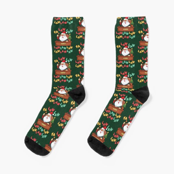 Item preview, Funny Lawyer Christmas Santa Fa Law Law designed and sold by jaygo.