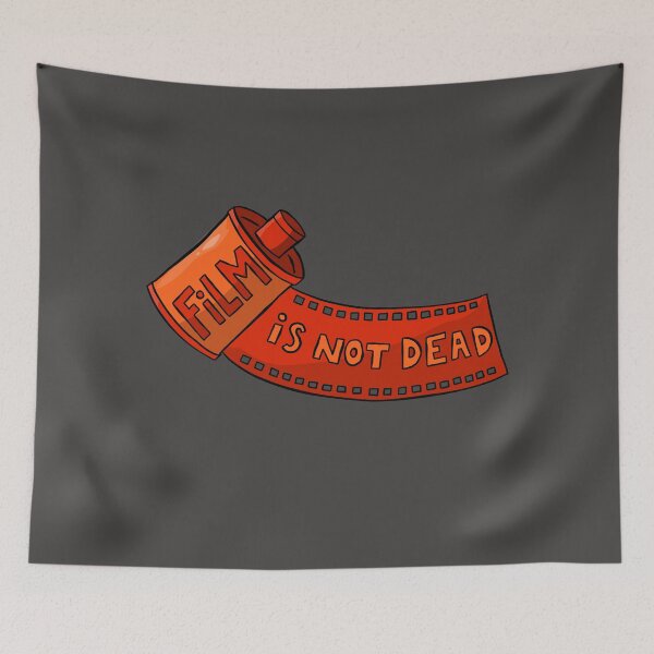 Item preview, Film is not dead - 35mm film roll - Orange designed and sold by MOREDANKMEMES.