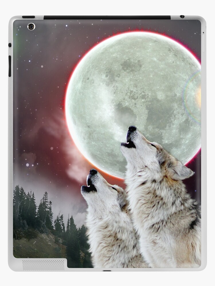 Download Wolf Howling At The Moon Artwork Pics