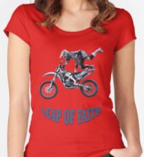 Leap of Faith Women's Fitted Scoop T-Shirt