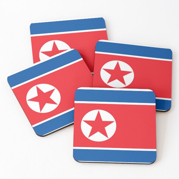 Item preview, North Korean Flag, DPRK designed and sold by radpidgeons.