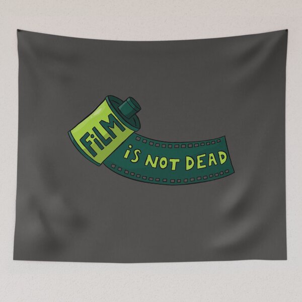 Item preview, Film is not dead - 35mm film roll - Green & Acid Green designed and sold by MOREDANKMEMES.