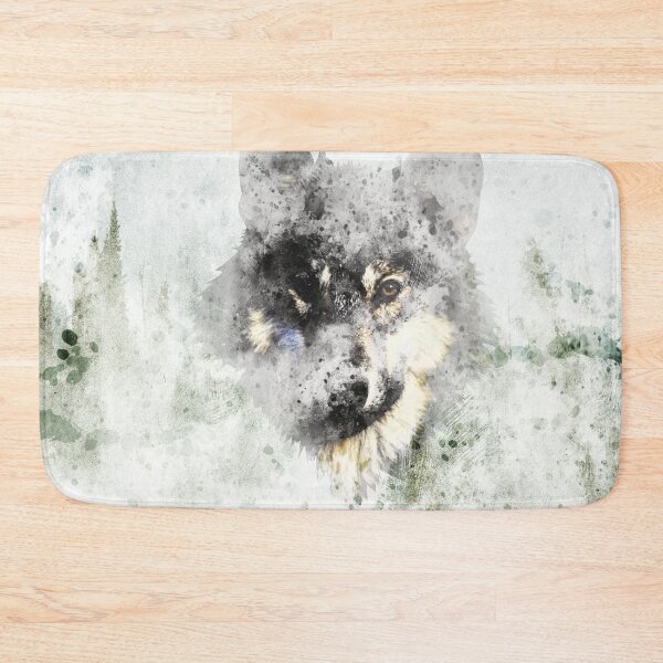 Item preview, Watercolor Wolf designed and sold by Destroyed-Pixel.