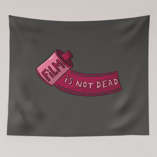 Item preview, Film is not dead - 35mm film roll - Dark Pink designed and sold by MOREDANKMEMES.