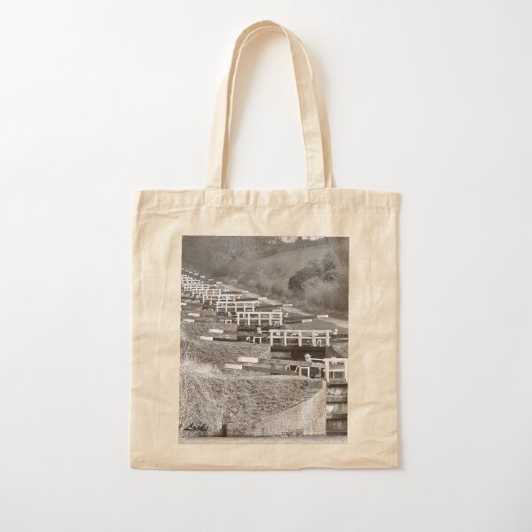 Caen Hill Locks Cotton Tote Bag