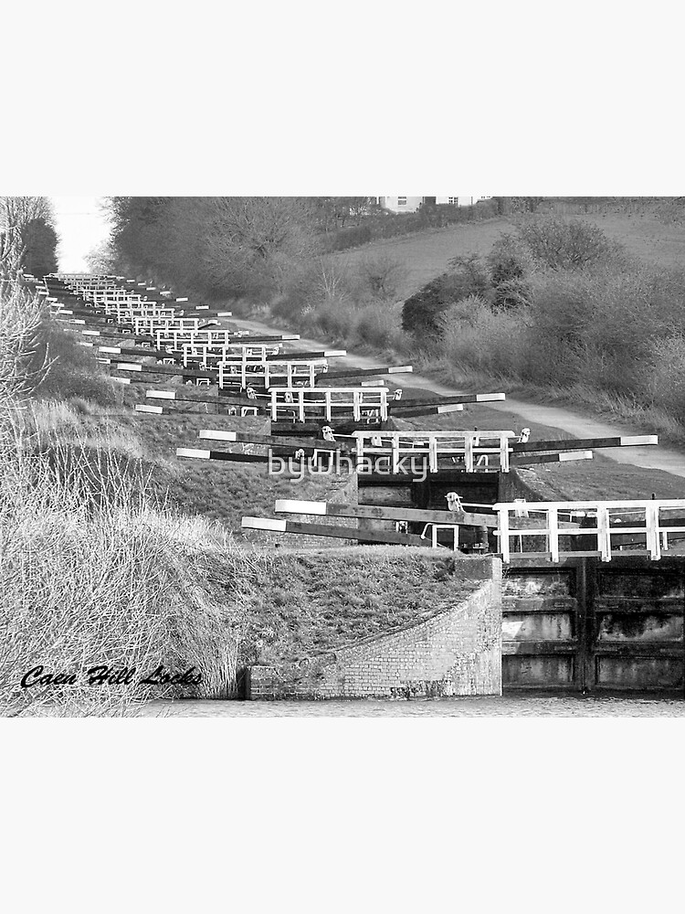 Thumbnail 3 of 3, Sticker, Caen Hill Locks designed and sold by bywhacky.
