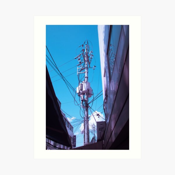 Telephone Polls Art Print