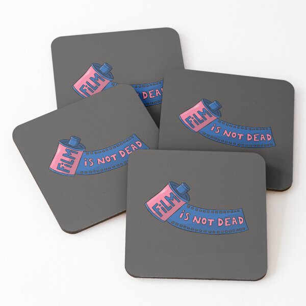 Item preview, Film is not dead - 35mm film roll - Blue & Pink designed and sold by MOREDANKMEMES.
