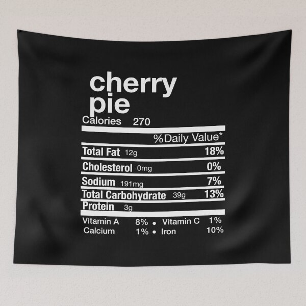 Item preview, Cherry Pie Nutrition Matching Family Thanksgiving Christmas designed and sold by Leslie Smith.