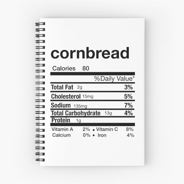 Item preview, Cornbread Nutrition Matching Family Thanksgiving Christmas designed and sold by Leslie Smith.