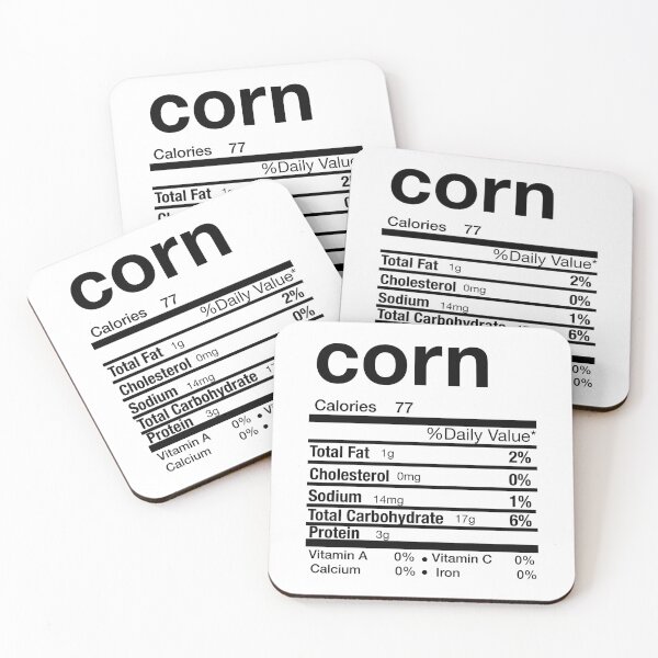 Item preview, Corn Nutrition Matching Family Thanksgiving Christmas designed and sold by Leslie Smith.