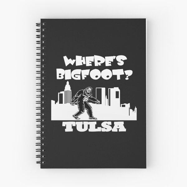 Item preview, Bigfoot in Tulsa OK Bigfoot gifts drawing Oklahoma gift idea designed and sold by BRtisticDesigns.