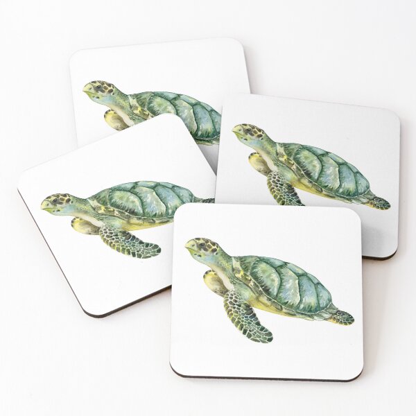 Item preview, Sea Turtle Watercolor  designed and sold by Alli Well.