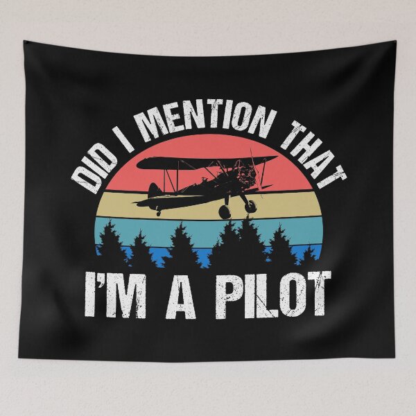 Item preview, Vintage Aviator Airplane Pilot Biplane designed and sold by Jmack40.