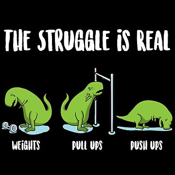 Dinosaur Weight Lifting Dumbbells Men T-shirt Boyfriend Gift Fitness Tee  Gym Shirt Dumbbell Gift Workout T-shirt Christmas Gifts SEEMBO 