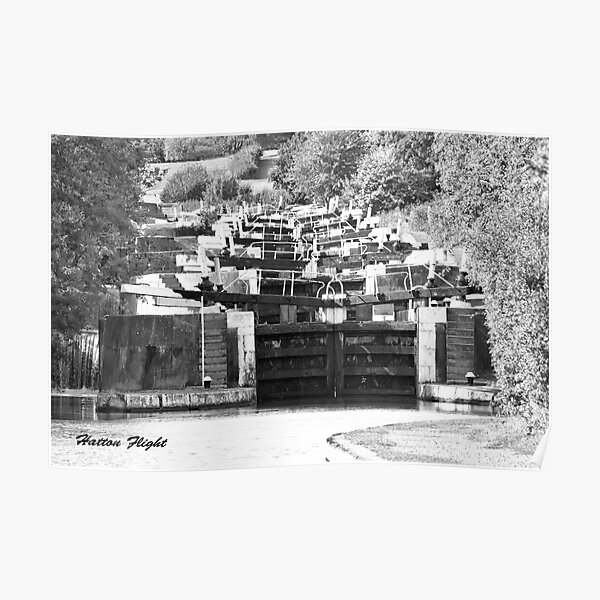 Hatton Flight Locks Poster