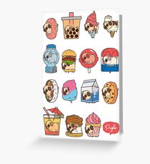Puglie Essen 3 Grußkarte