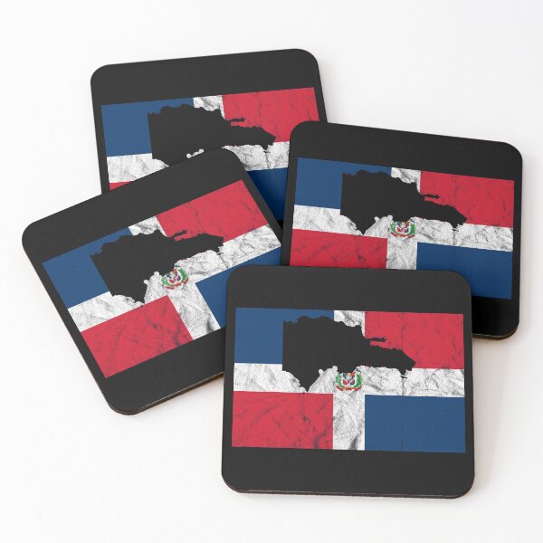 Item preview, Dominican Republic Silhouette Flag designed and sold by crizzinho.