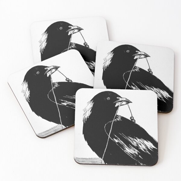 Item preview, magpie designed and sold by Abby Blenk.