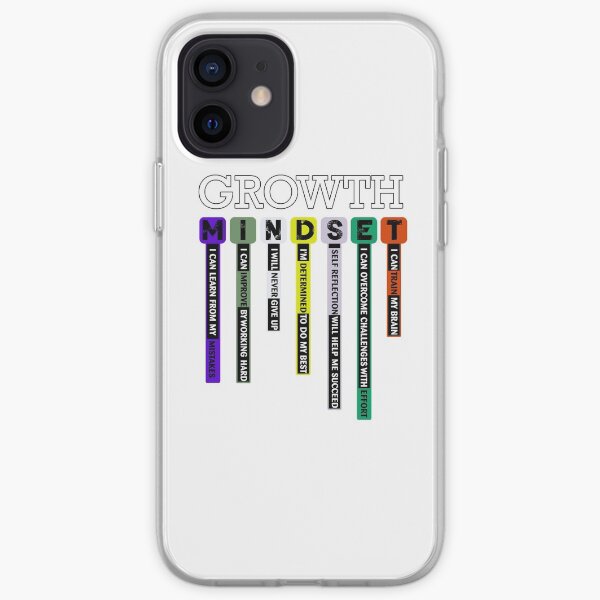 Growth Mindset iPhone Soft Case