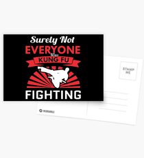 Top Selling Surely Not Everyone Was Kung Fu Fighting Merchandise Postcards