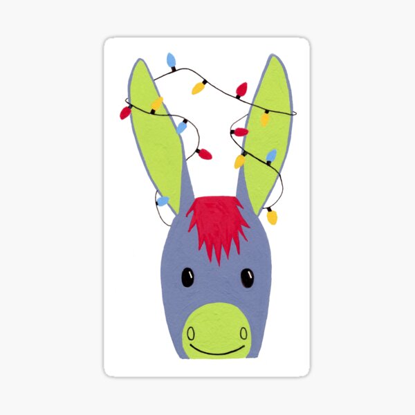 Item preview, A Christmas donkey designed and sold by Kate September.