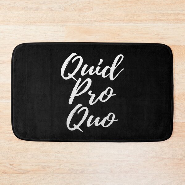 Item preview, Quid Pro Quo (Handwriting) designed and sold by SassyClassyMe.