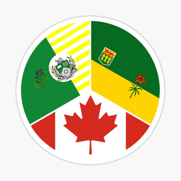 "Saskatoon Saskatchewan Canada Flag" Sticker for Sale by Celticana