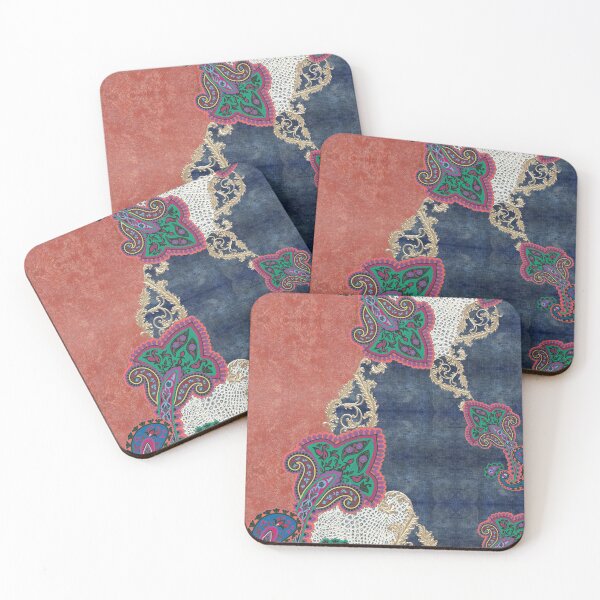 Item preview, Geometric paisley colors texture designed and sold by victoriaarend.